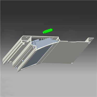 新加坡R151地鐵項(xiàng)目  客室燈具LD124